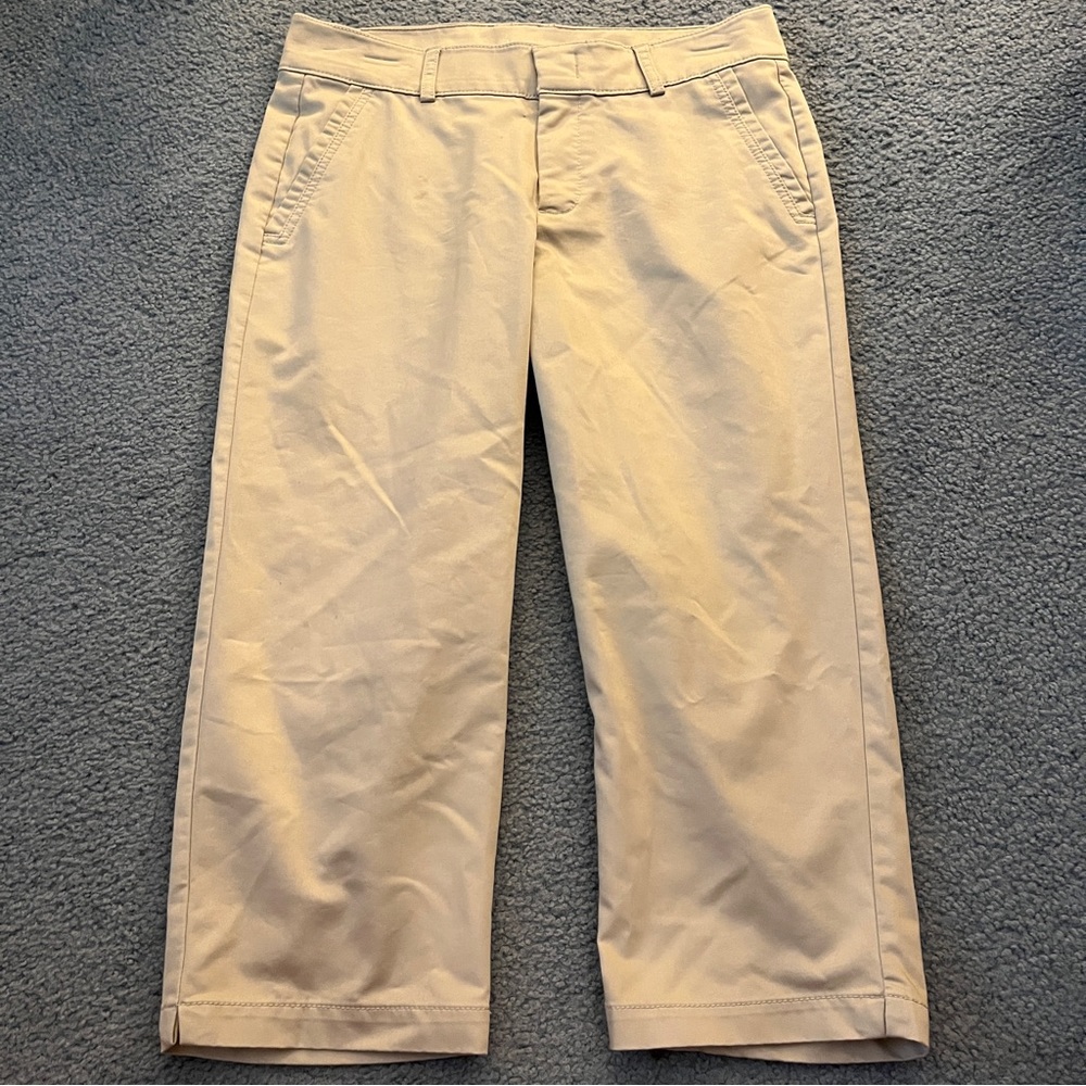 Khaki Docker Capris - image 1